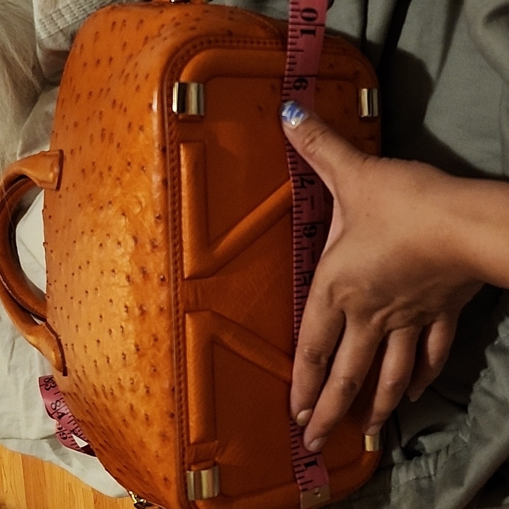 MaxMara Exotic Ostrich Made in Italy - Picture 14 of 16